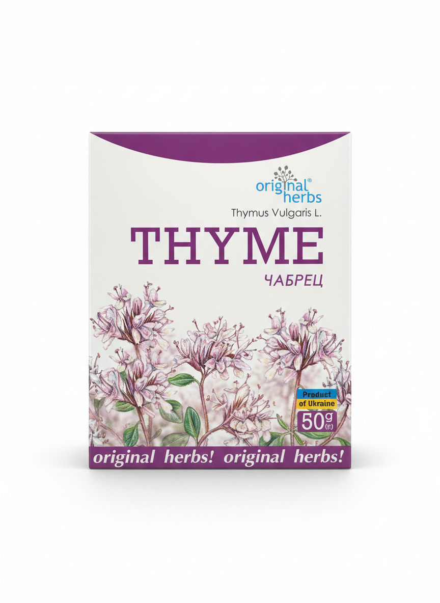 🌿 Thyme Herbal Tea – Original Herbs – 50g