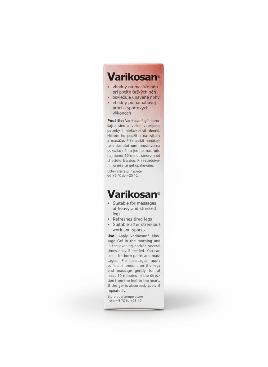 Varikosan Massage Gel – 100 ml