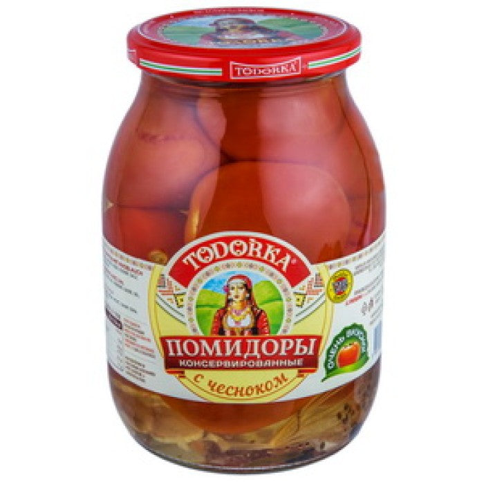 Todorka Pickled Tomatoes (Помидоры консервированные) – 1L