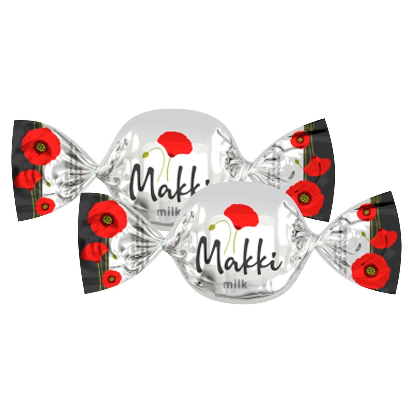 Makki Ukrainian Delicious candies with poppy flower seeds