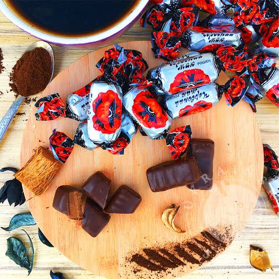 Makki Ukrainian Delicious candies with poppy flower seeds