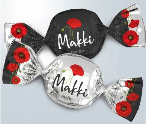 Makki Ukrainian Delicious candies with poppy flower seeds