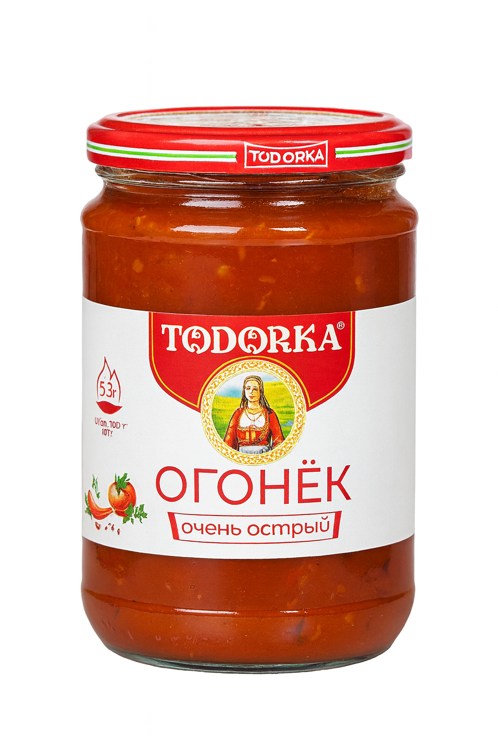 Todorka Ogonyok Hot Sauce – 530g