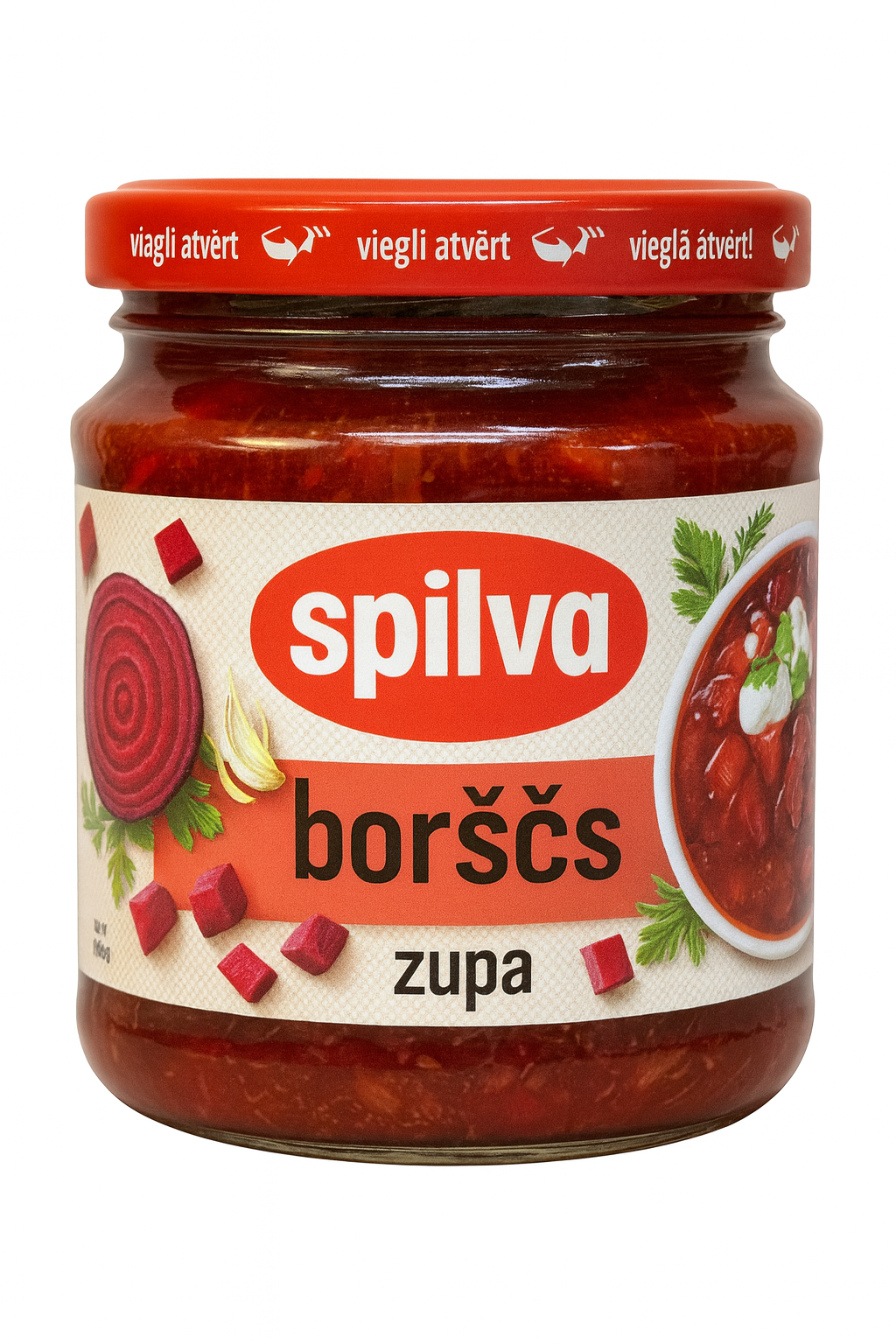 🥣 Spilva – Borščs Zupa (Borscht Soup) 480g