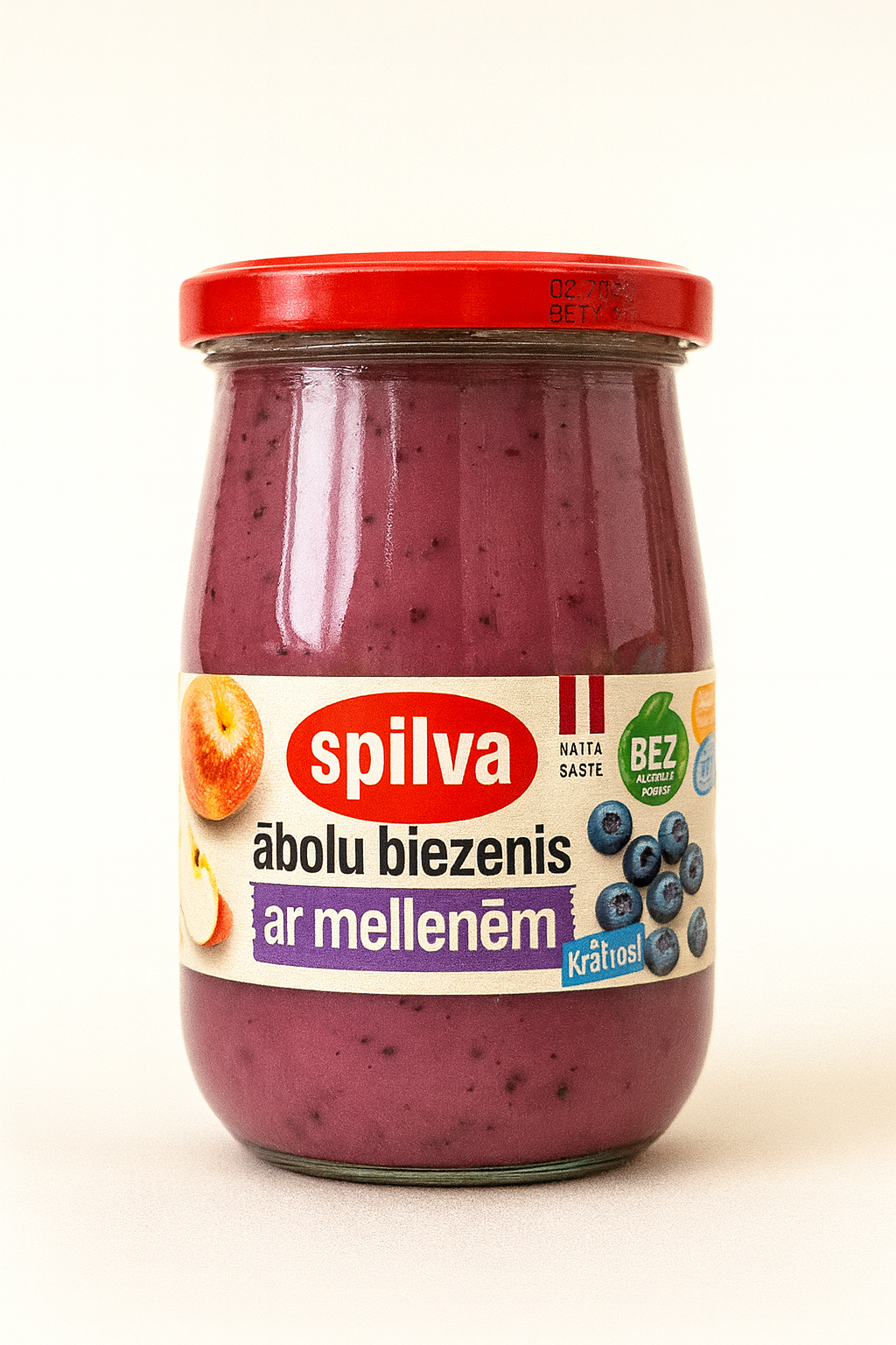 š« Spilva ā Apple & Blueberry Puree (Äbolu Biezenis ar MellenÄm)
