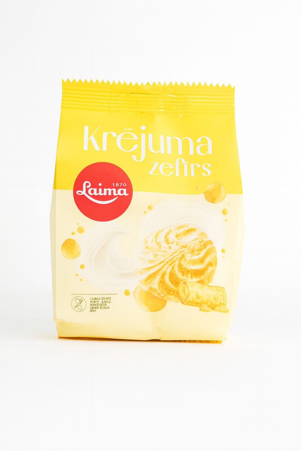 Laima Krējuma Zefīrs – Classic Cream Marshmallow Delight