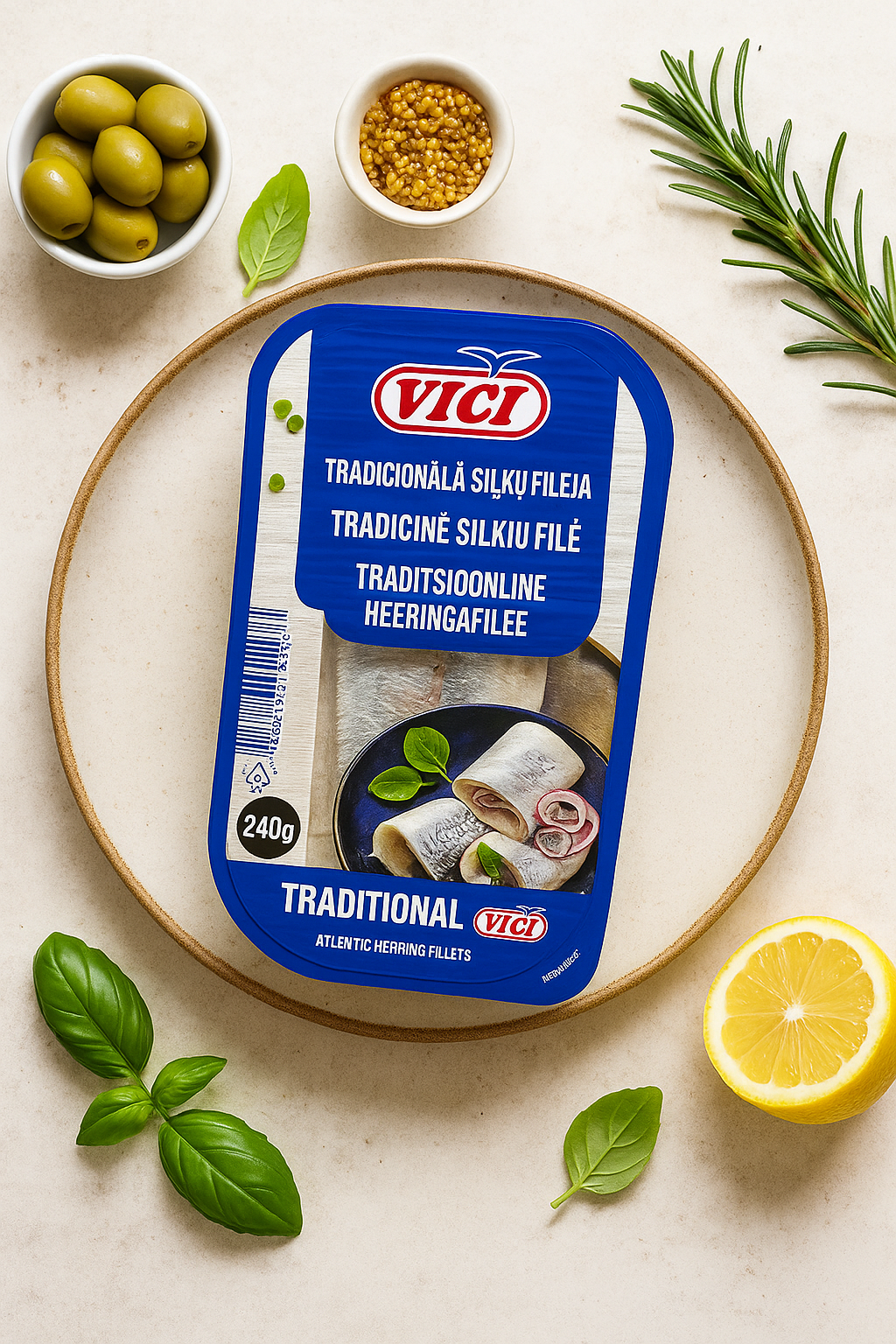 š±š¹ Vici Traditional Herring Fillet ā 240g