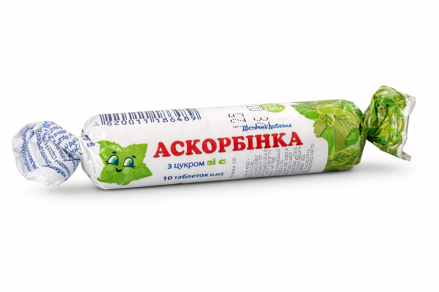 MAK Askorbinka Vitamin C Chewable Tablets 10 Pack natural supplement package
