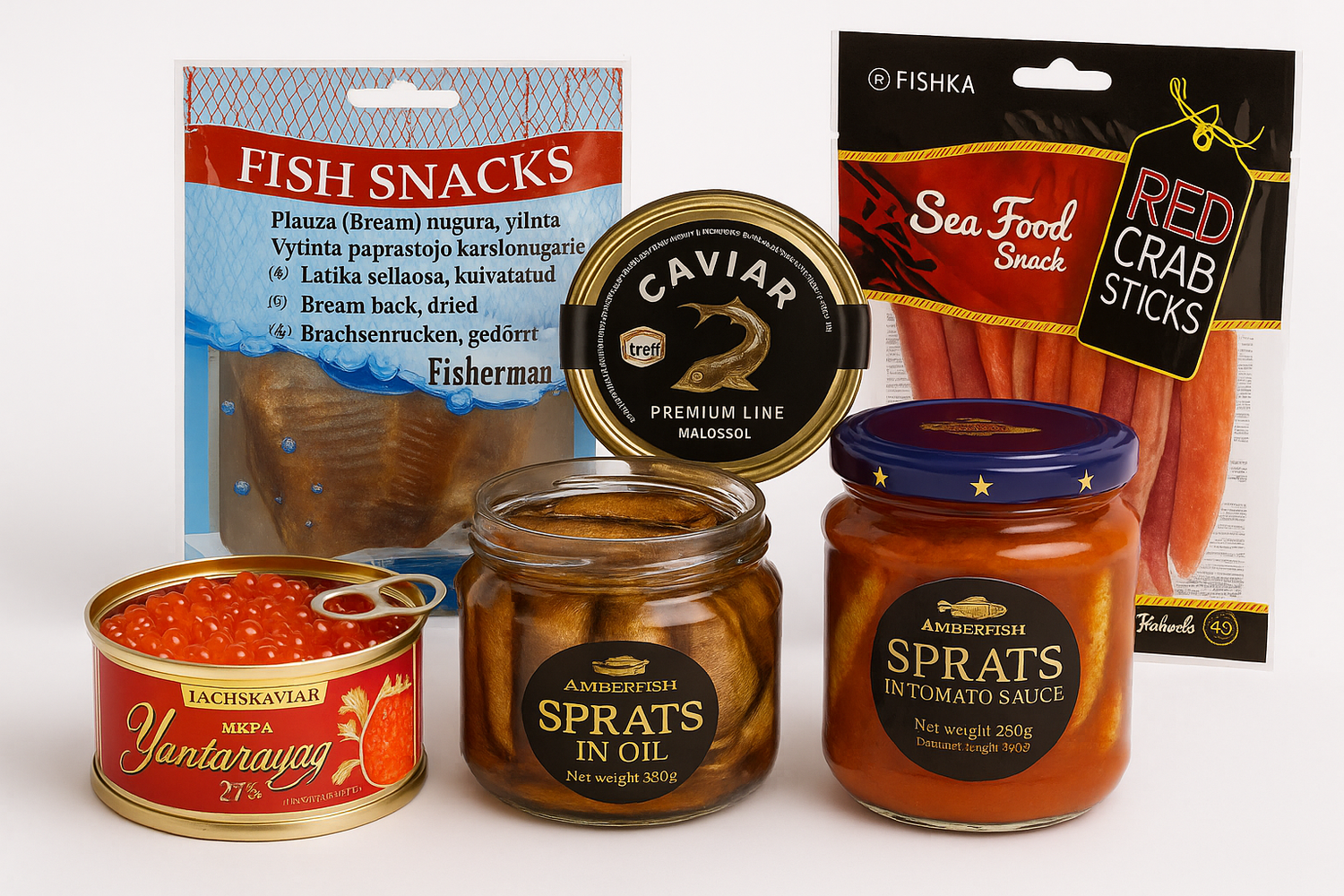 Caviar & sea food