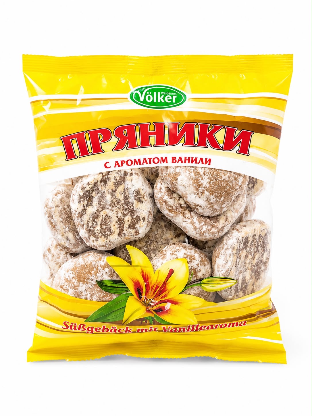Waldemar Völker Pryanik Vanilla-Flavoured Sweet Pastries 400g