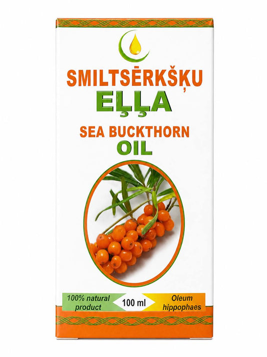 Sea Buckthorn Oil 100ml front of box