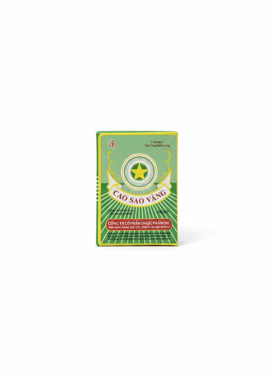 Golden Star Balm – Traditional Herbal Balm for External Use (4g)