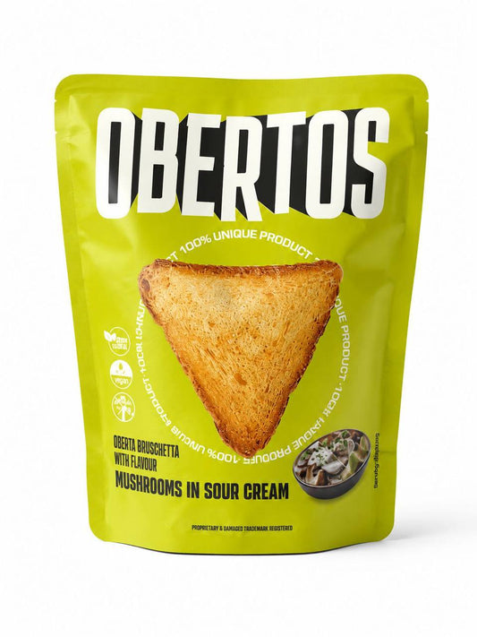 Obertos Bruschetta Mushrooms in Sour Cream 70g