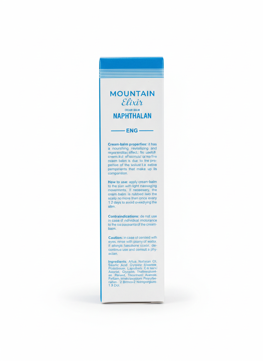 Mountain Elixir Naphthalan Cream Balm – 75 ml