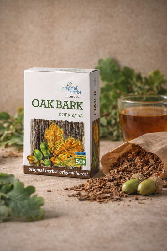 Oak Bark Herbal Tea (Quercus L.) – 50g
