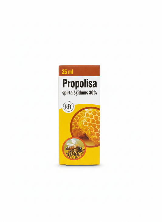Propolis Tincture 30% – Alcohol Solution (25 ml)
