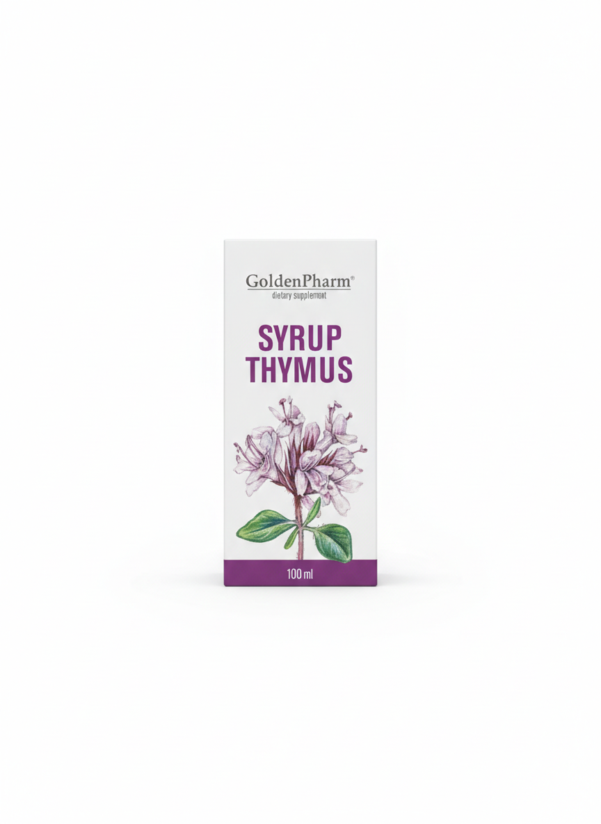 MAK Thymus Syrup Herbal Syrup 100 ml natural immune support package