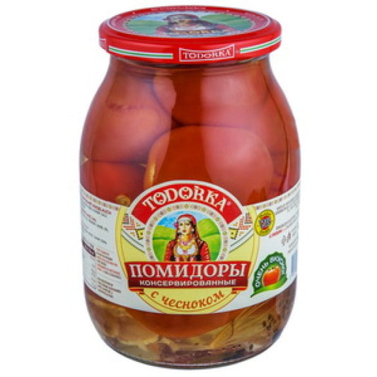 Todorka Pickled Tomatoes (Помидоры консервированные) – 1L