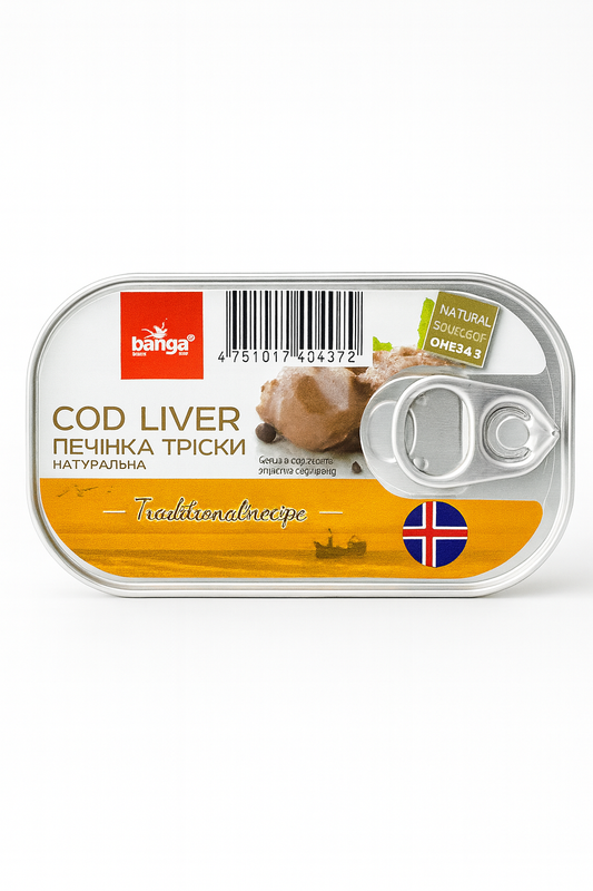 Cod liver Banga 115g
