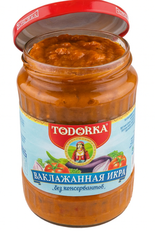 Todorka Eggplant Spread (Баклажанная Икра) – 480g