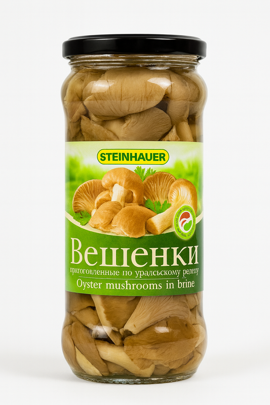 Steinhauer Oyster Mushrooms in Brine (Вешенки)