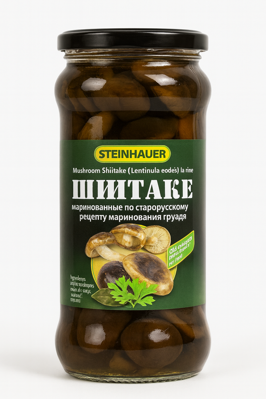 Steinhauer Shiitake Mushrooms in Brine (Шиитаке)