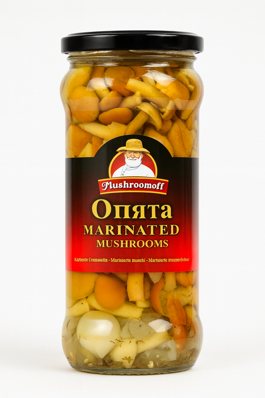 Mushroomoff Marinated Mushrooms