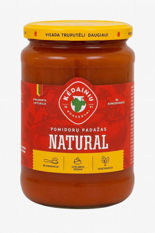 Kėdainių Natural Tomato Sauce – Traditional & Pure