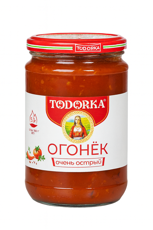 Todorka Ogonyok Hot Sauce – 530g