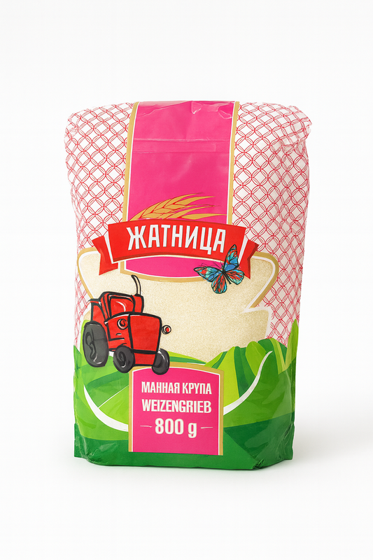 Zhatnitsa Semolina Wheat Groats – 800g