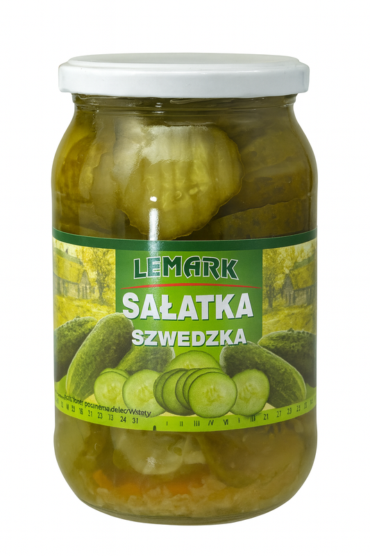 🥒 Lemark – Sałatka Szwedzka (Swedish Salad) 890ml / 430g