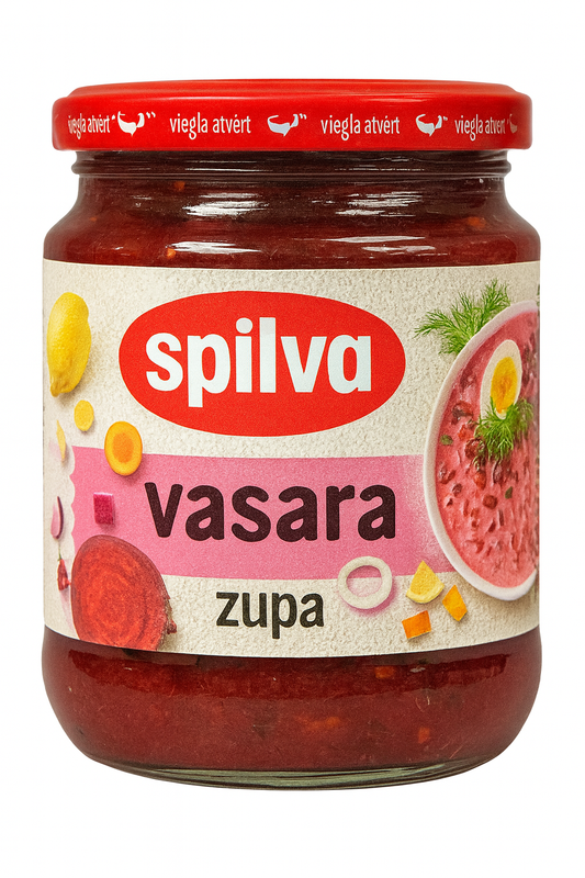 🥣 Spilva – Vasara Zupa (Summer Beet Soup) 480g