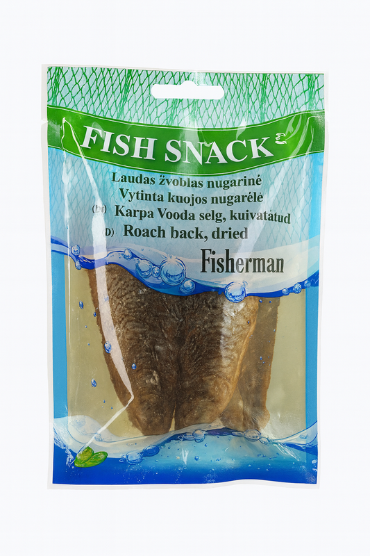 🐟 Fisherman – Dried Roach Back Fish Snack