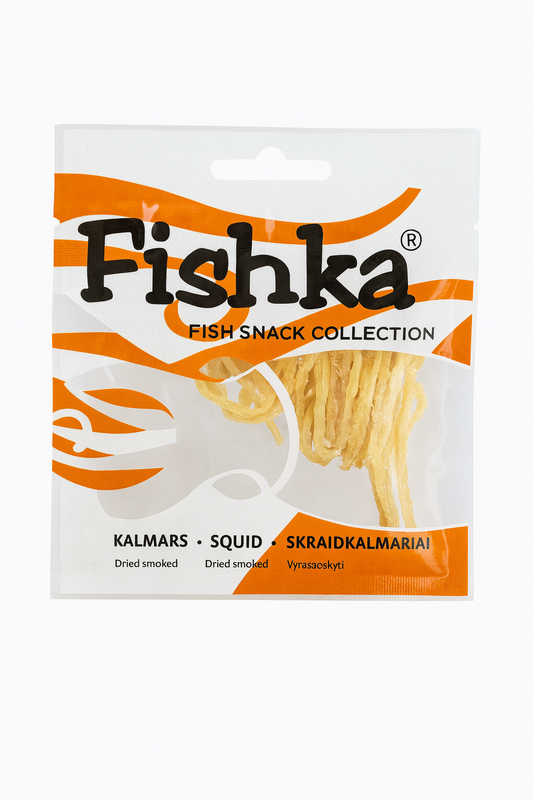 🦑 Fishka – Dried Smoked Squid Snack