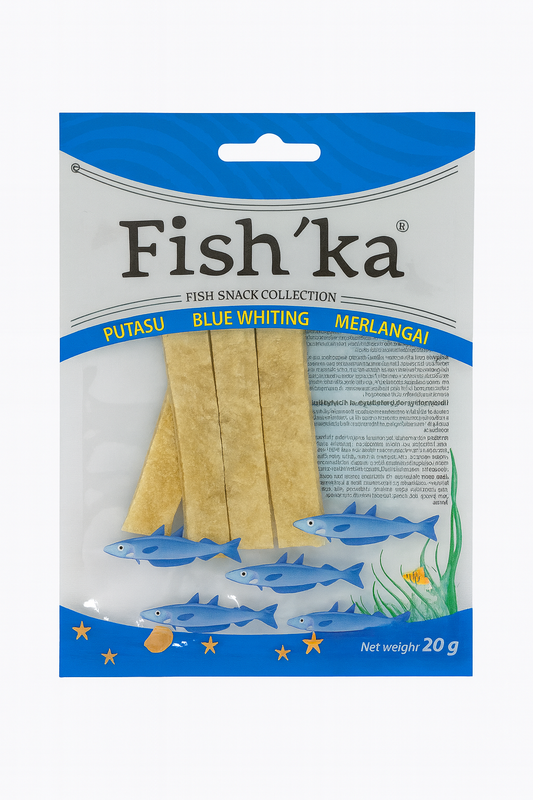 🐟 Fishka – Blue Whiting Dried Fish Snack