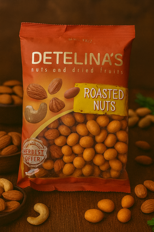 🥜 Detelina’s – Roasted Nuts (Crispy Coated Snack)