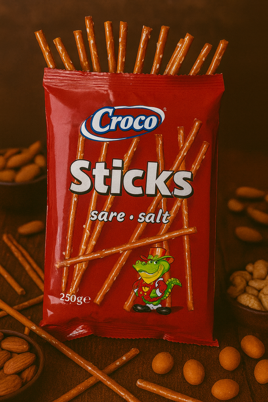 🥨 Croco – Salted Sticks (250 g)