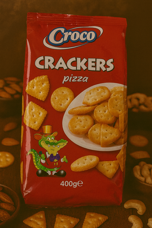🍕 Croco – Pizza Crackers (400 g)