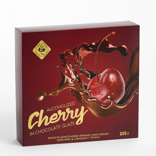 🍒 Alcoholized Cherry in Chocolate Glaze (205 g)