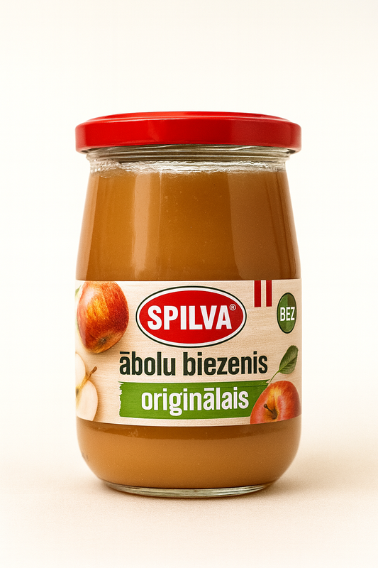 🍎 Spilva – Original Apple Puree (Ābolu Biezenis Oriģinālais)