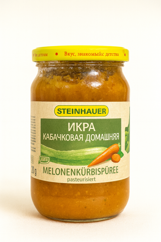 🥕 Steinhauer – Homemade Courgette Caviar (Икра Кабачковая Домашняя)