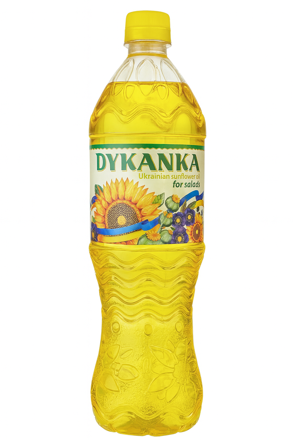 Dykanka Ukrainian Sunflower UNREFINED Oil – For Salads (1L)