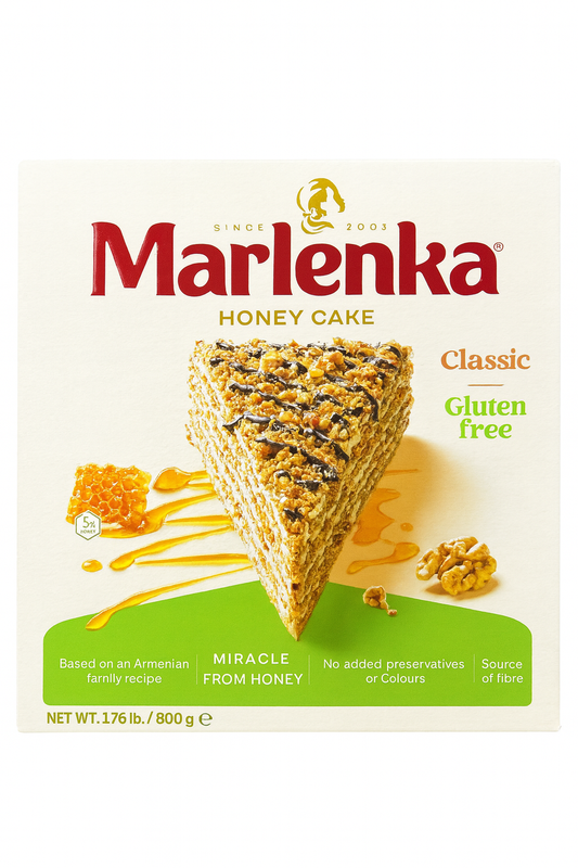 Marlenka Honey Cake – Classic Gluten Free (800g)