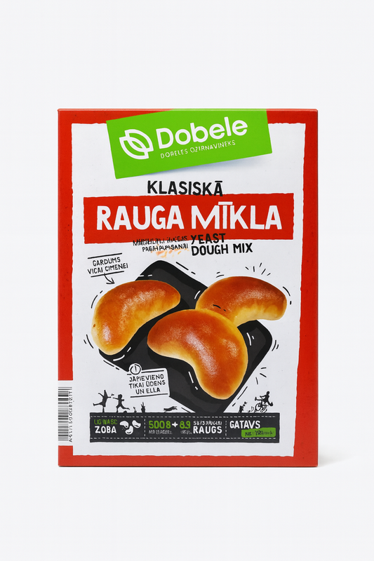 Dobele Klasiskā Rauga Mīkla – Classic Yeast Dough Mix