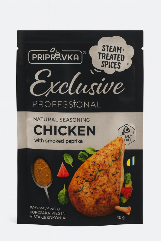 Pripravka Exclusive Professional – Chicken Seasoning with Smoked Paprika (40g)