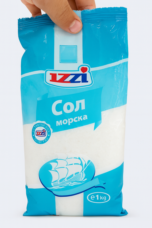IZA Sea Salt – Natural Coarse Salt (1kg)