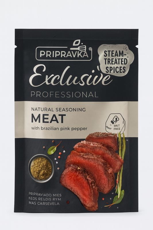 Pripravka Exclusive Professional – Meat Seasoning with Brazilian Pink Pepper (40g)