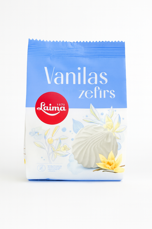 Laima Vanilas Zefīrs – Soft Vanilla Marshmallow Perfection