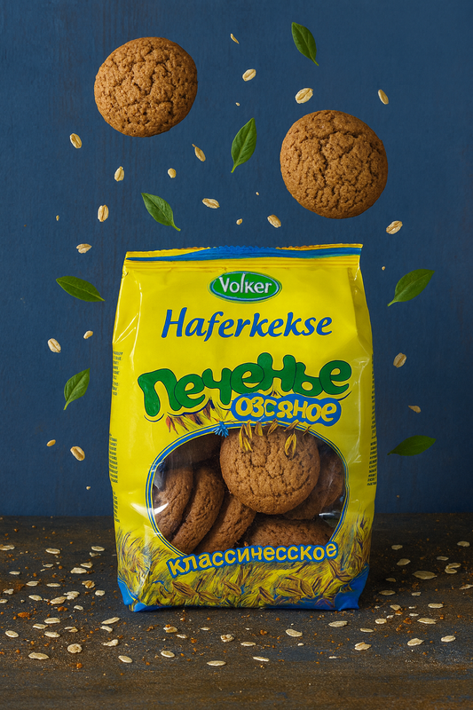 Volker Haferkekse – Classic Oat Cookies