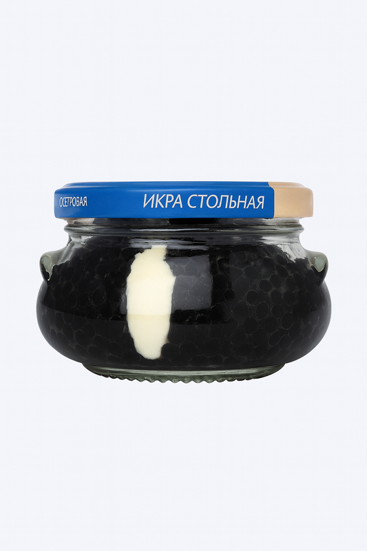 Santa Bremor “Ikra Stolnaya” Black Caviar Imitation with Cream Sauce – 180g